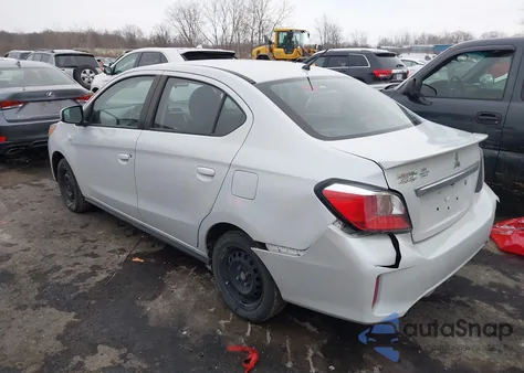 2023 Mitsubishi Mirage G4 Black Edition/Es/Le z USA, uszkodzony, nr VIN ML32FUFJ7PHF03668